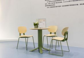 闪耀广州家博会创新设计摘双奖！pg电子三朗FINN系列餐桌椅